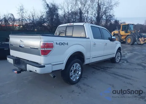 2013 Ford F-150 Platinum z USA, uszkodzony, nr VIN 1FTFW1ETXDFB20554